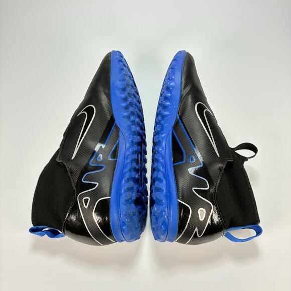 Nike Jr Zoom Mercurial Superfly 9 Academy TF Black Blue Soccer Cleats Youth 5.5Y - Picture 7 of 10